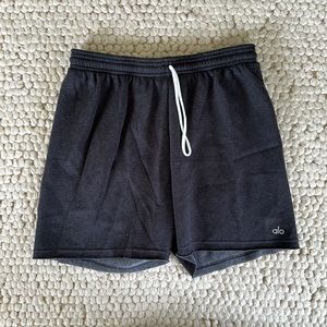 ALO Yoga Gym Sweat Shorts  - dark heather grey size S